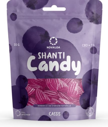 Bonbons CBD Cassis - Novaloa 3%