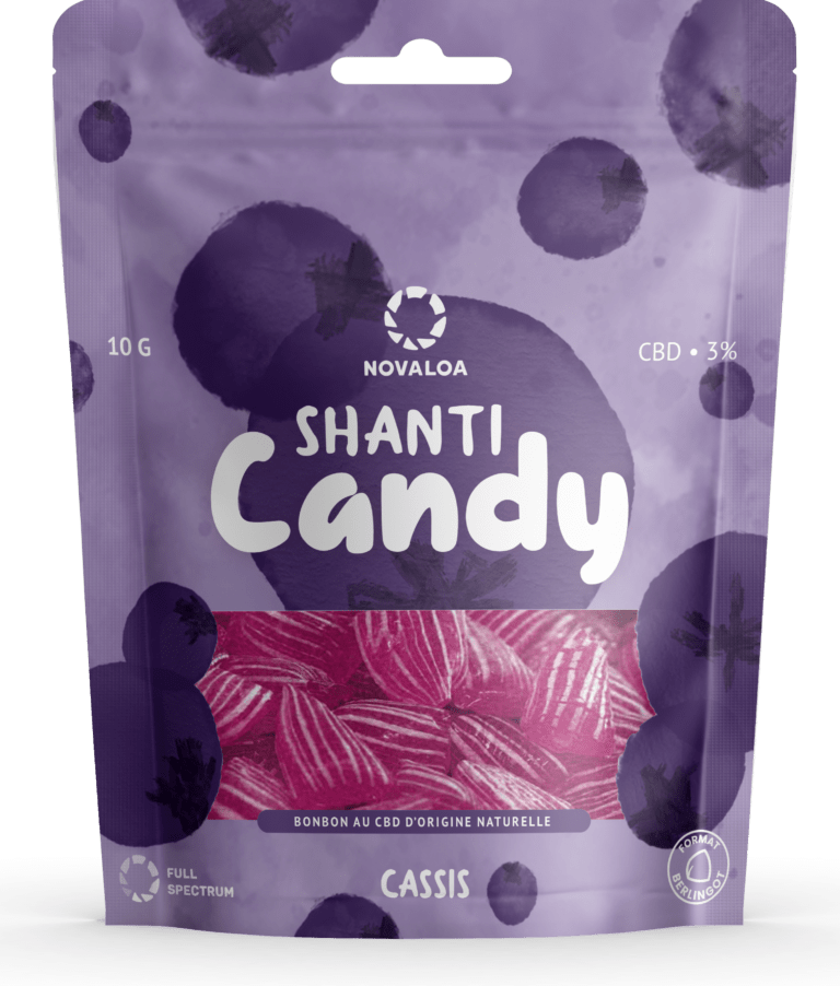 Bonbons CBD Cassis - Novaloa 3%