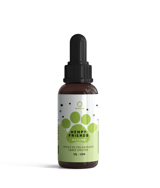 HUILE CBD pour animaux 5% - Nature