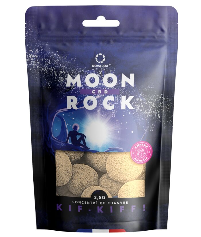 Résine CBD Moon ROCK NOVALOA